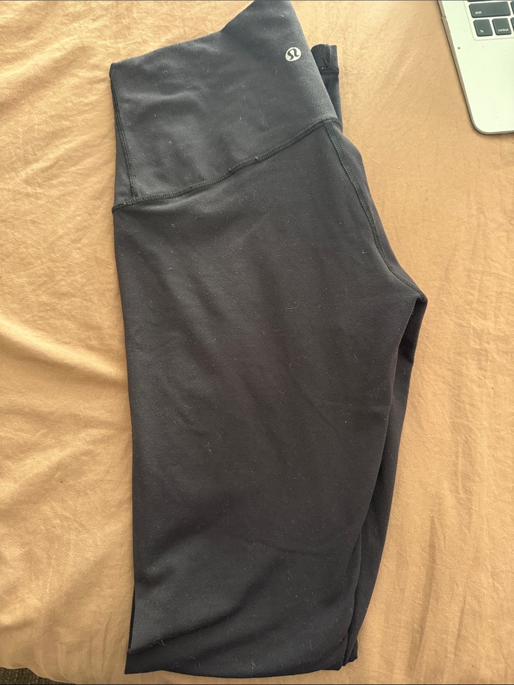 lululemon athletica Kids Black High-Waist Athletic Leggings